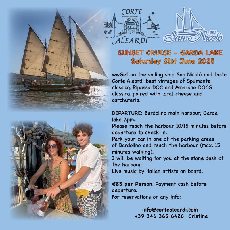 Sunset Cruise on Lake Garda